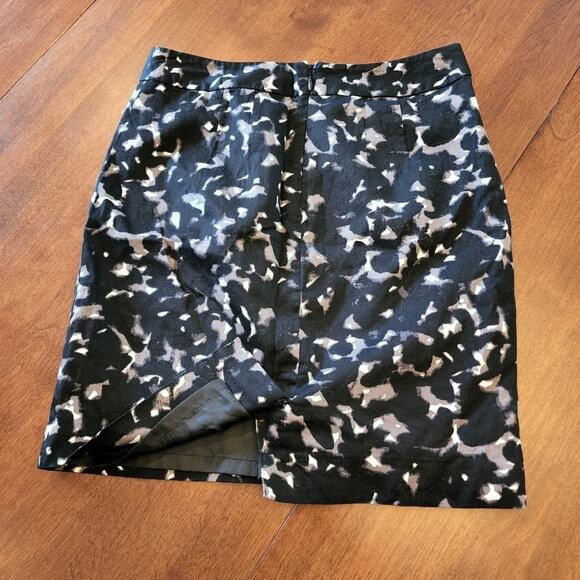 LOFT CAMOUFLAGE 100% cotton pencil skirt size 0P‎ petite - Picture 7 of 7